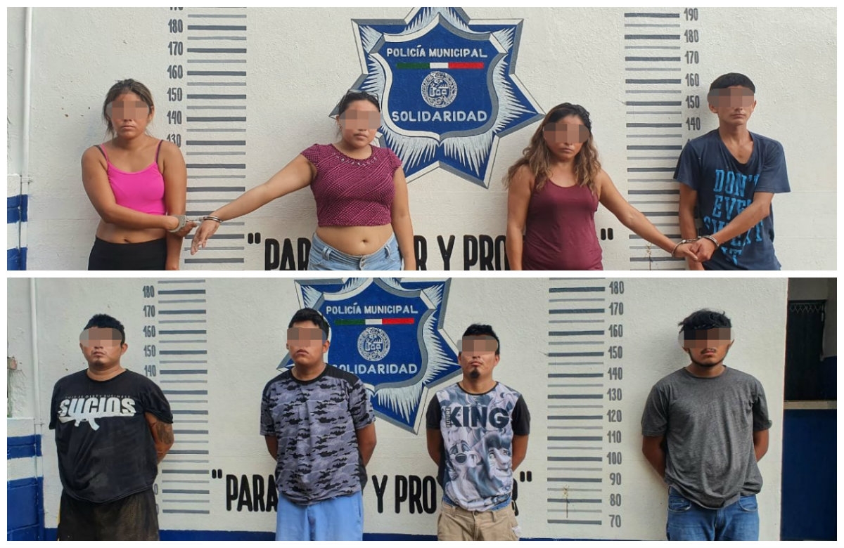 Policías detuvieron a 8 personas y se les aseguraron armas y droga (Especial) Policías detuvieron a 8 personas y se les aseguraron armas y droga (Especial)