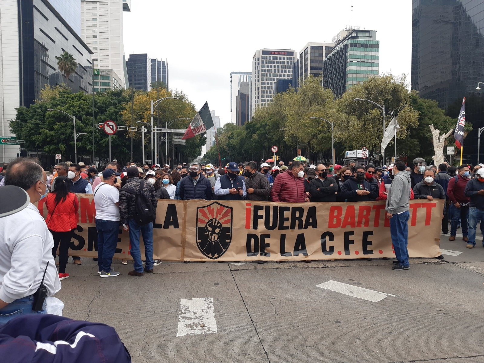 SME exige al gobierno federal respetar los acuerdos suscritos (@PABLOEDGARZAMO4)