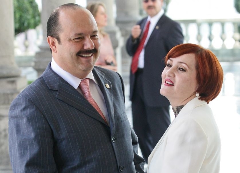 César Duarte y Bertha Olga Gómez Fong (Especial/Cuartoscuro) César Duarte y Bertha Olga Gómez Fong (Especial/Cuartoscuro)