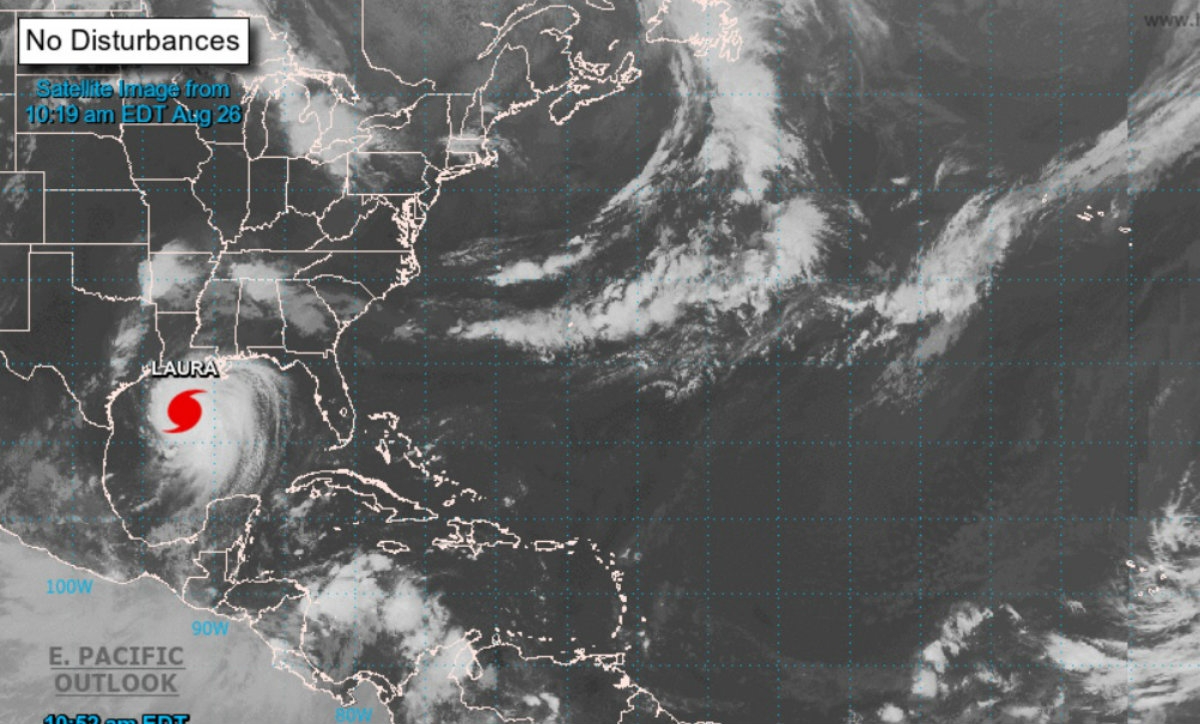 Huracán Laura ya tiene categoría 3 y aumentará a 4 antes de tocar tierra (Especial)