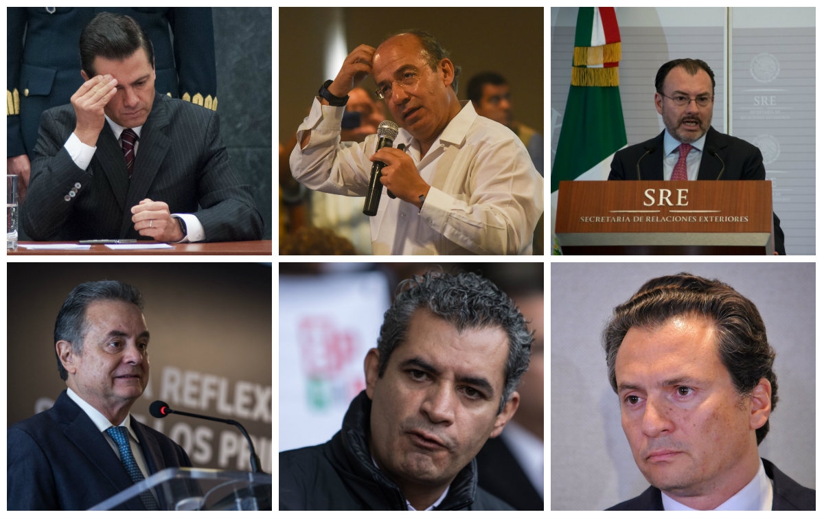 Los políticos salpicados en el caso de Emilio Lozoya (Especial/Cuartoscuro) Los políticos salpicados en el caso de Emilio Lozoya (Especial/Cuartoscuro)