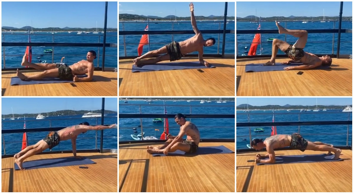 La rutina de abdominales de Zlatan Ibrahimovi&#263; (Especial)