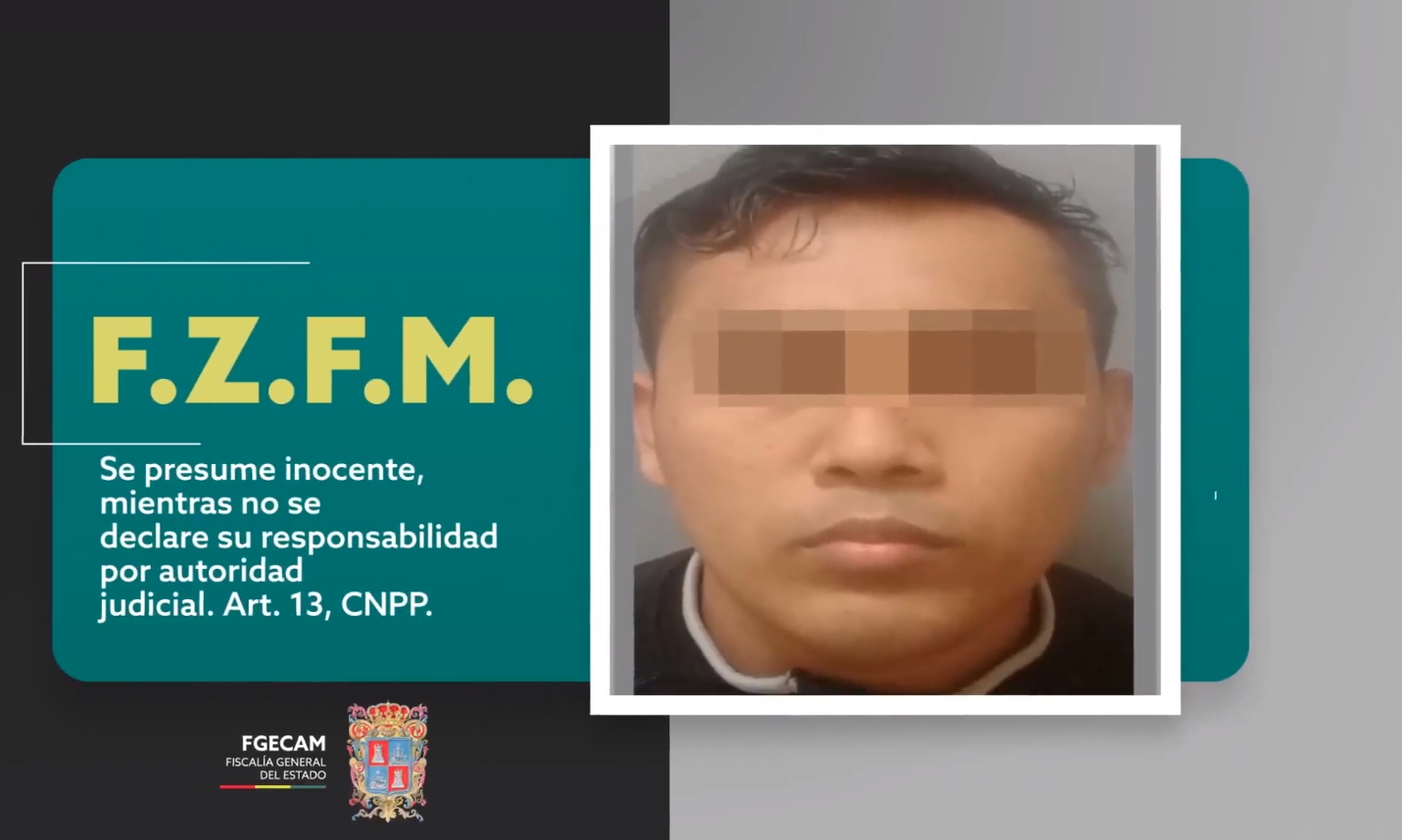 Los vinculados son cuatro hombres y una mujere Foto: Facebook FGE Campeche Los vinculados son cuatro hombres y una mujere Foto: Facebook FGE Campeche