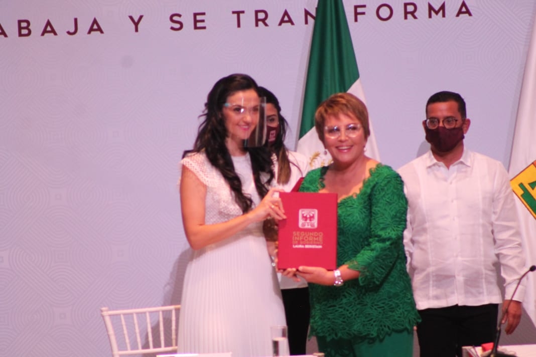 El acto protocolario fue Foto: Sandy Márquez