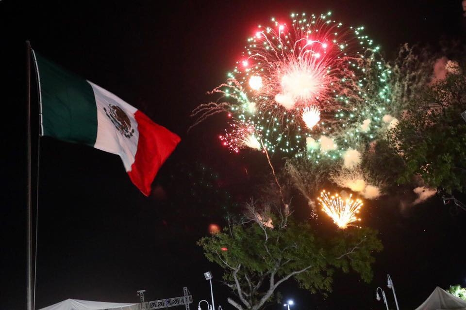 Los festejos para este 15 de septiembre se realizarán de manera virtual Foto: Carlos Joaquín