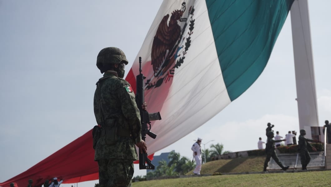 Sin desfile, conmemoran inicio de la Independencia de México en Campeche