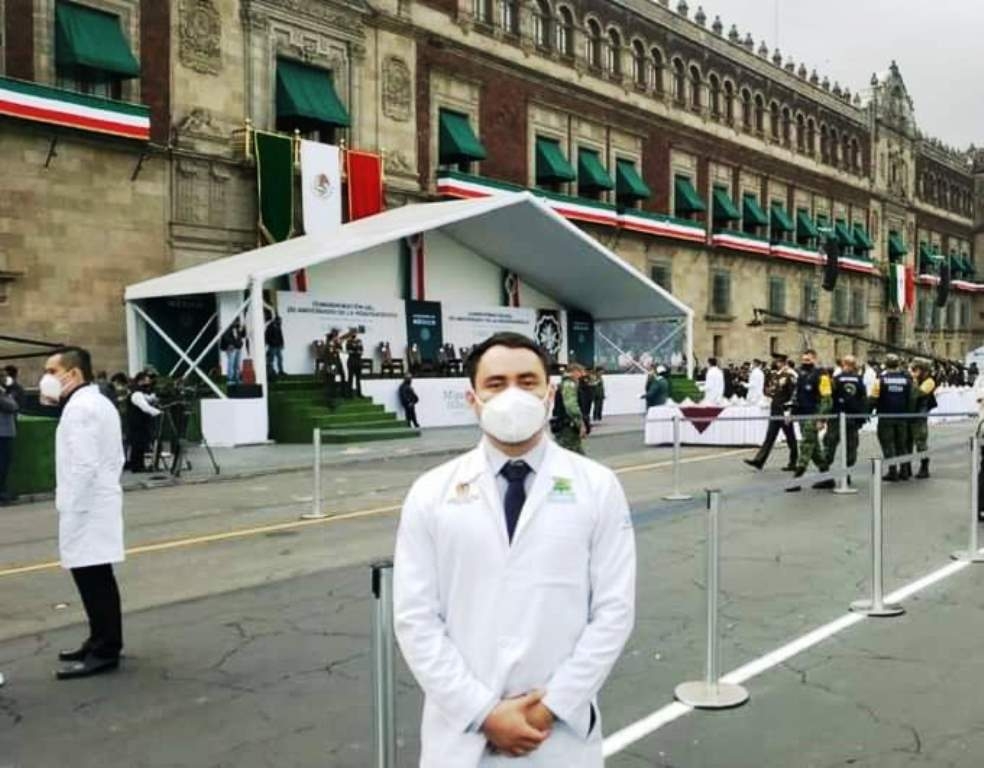 La Condecoración Miguel Hidalgo 2020 fue entregada al personal médico de distintos lugares como agradecimiento a su lucha contra el COVID-19 en México Foto: Captura de pantalla