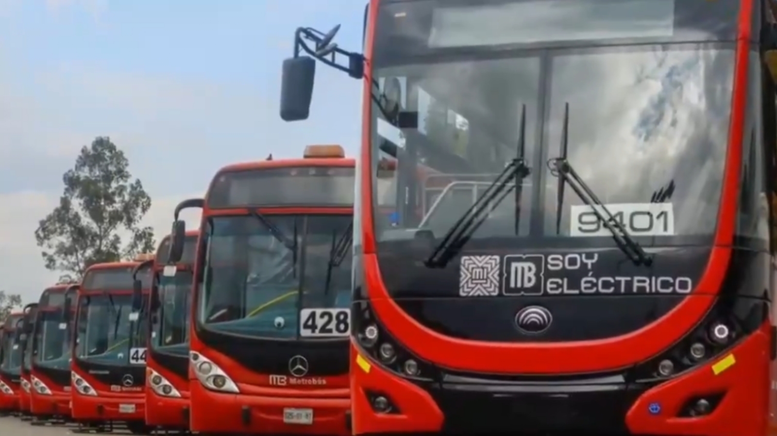 Foto: Twitter @MetrobusCDMX Foto: Twitter @MetrobusCDMX