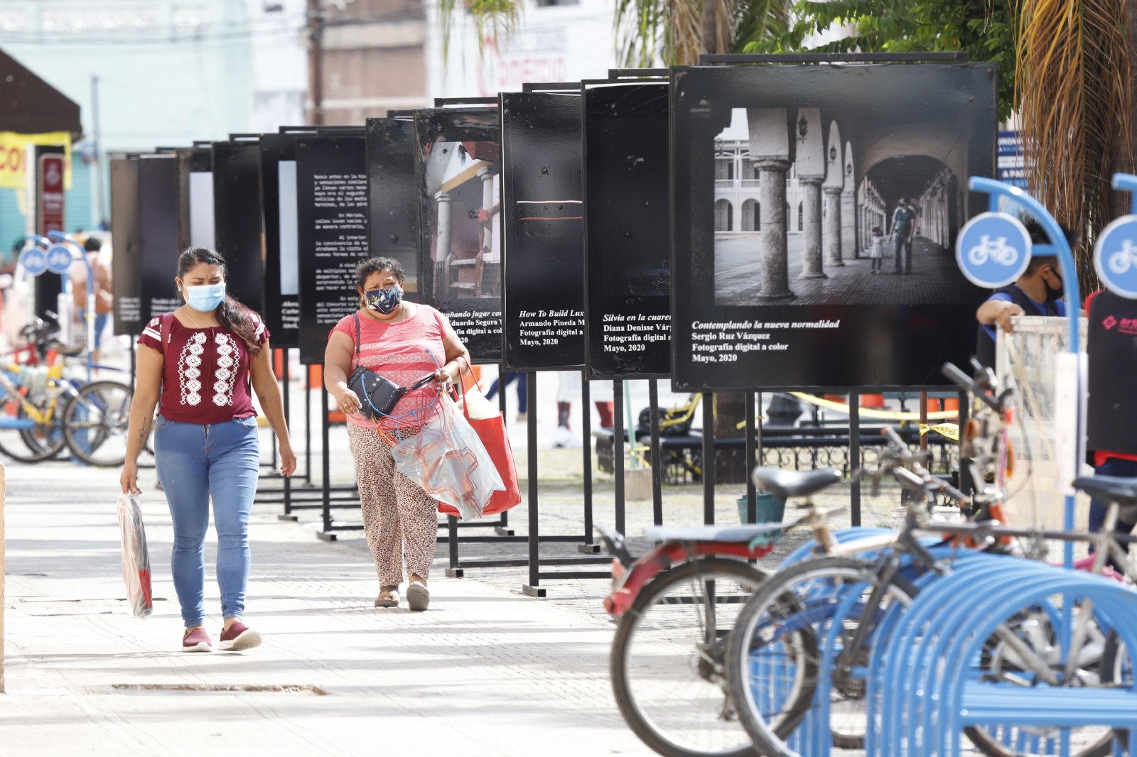 A pesar de que las muertes por COVID-19 han descendido, los contagios continúan en aumento Foto: Martín Zetina