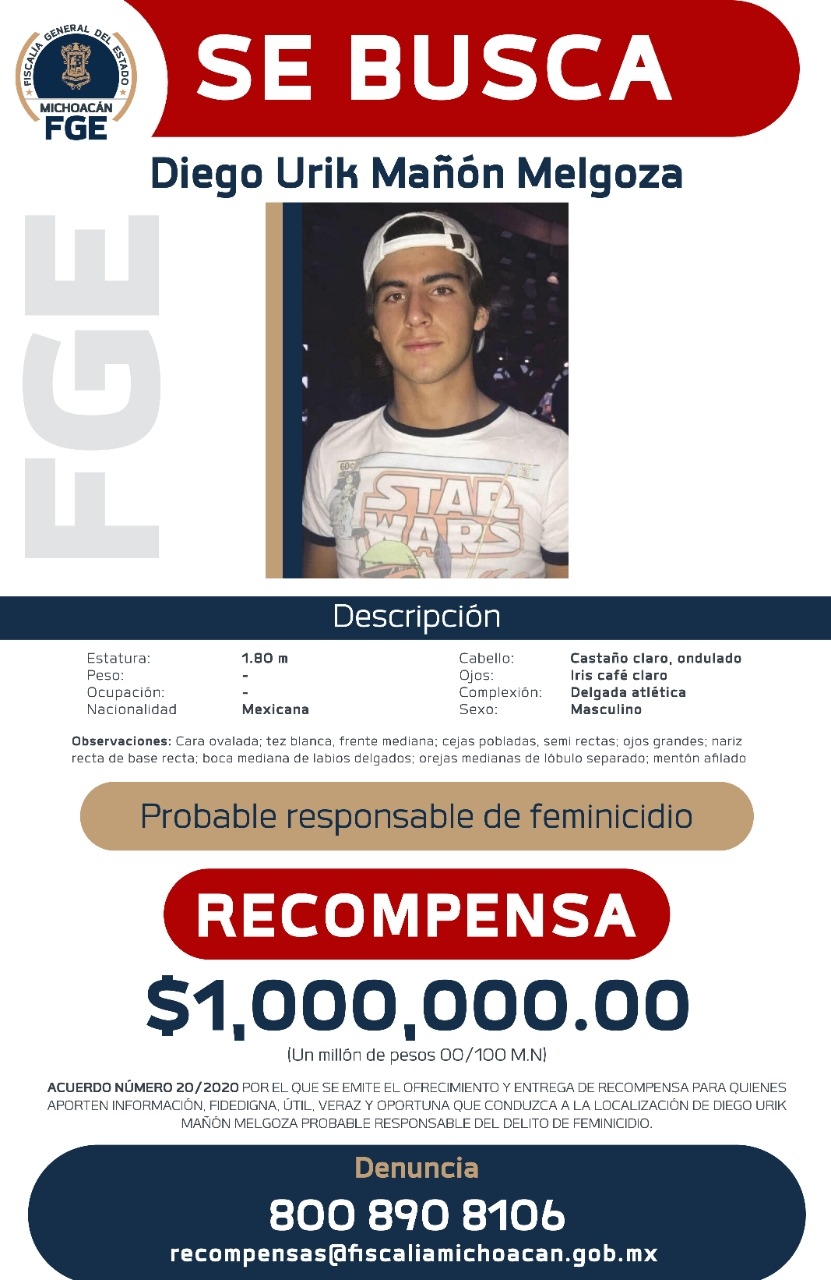 Foto: Fiscalía Mochoacán