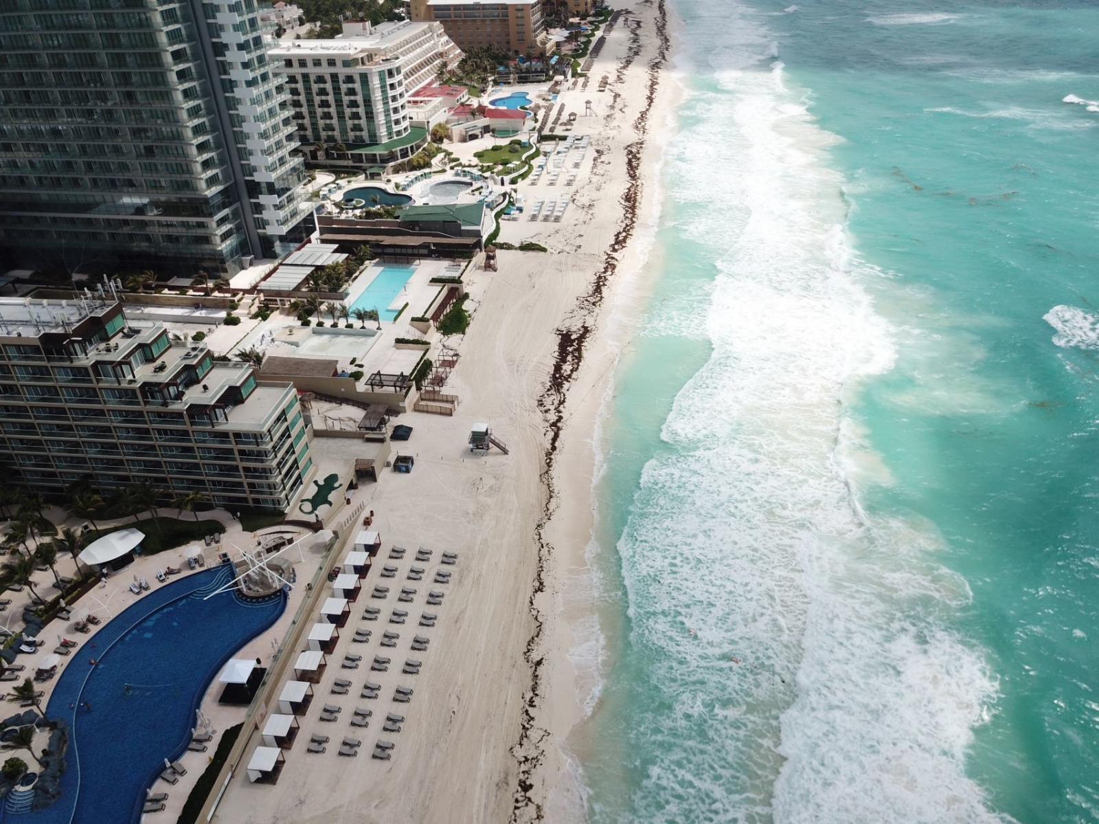 Cancún es uno de los primeros grandes destinos que abre parcialmente al turismo (Cuartoscuro) Cancún es uno de los primeros grandes destinos que abre parcialmente al turismo (Cuartoscuro)