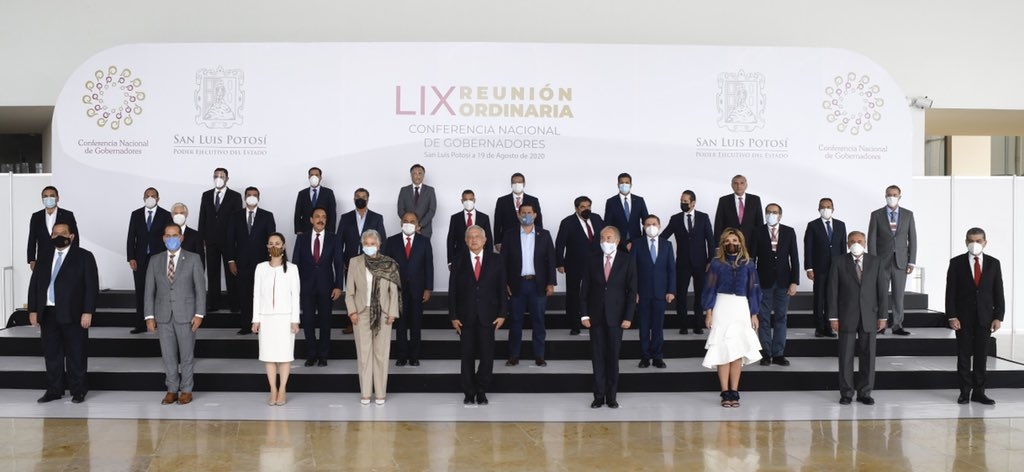 Reunión 2020 de la Conago y el presidente Andrés Manuel López Obrador (AMLO) Reunión 2020 de la Conago y el presidente Andrés Manuel López Obrador (AMLO)