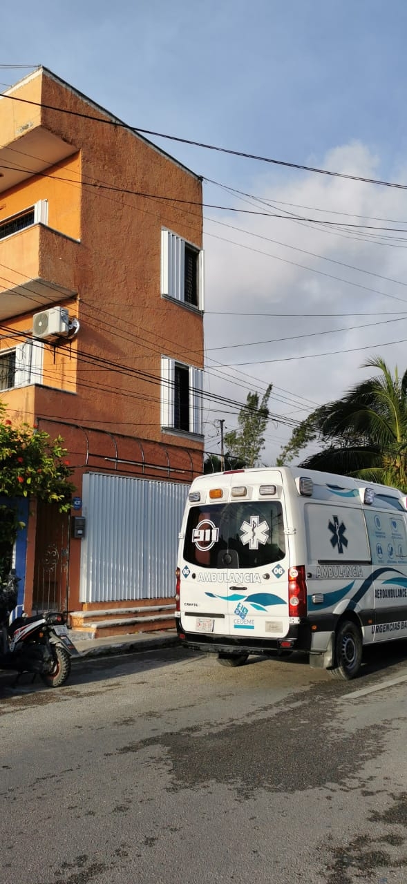 Paramédicos de una unidad privada acudieron a dar las primeras atenciones