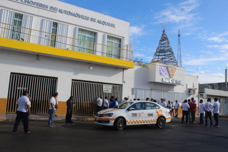 Los taxistas exigieron respuestas a la actual dirigencia del Suchaa