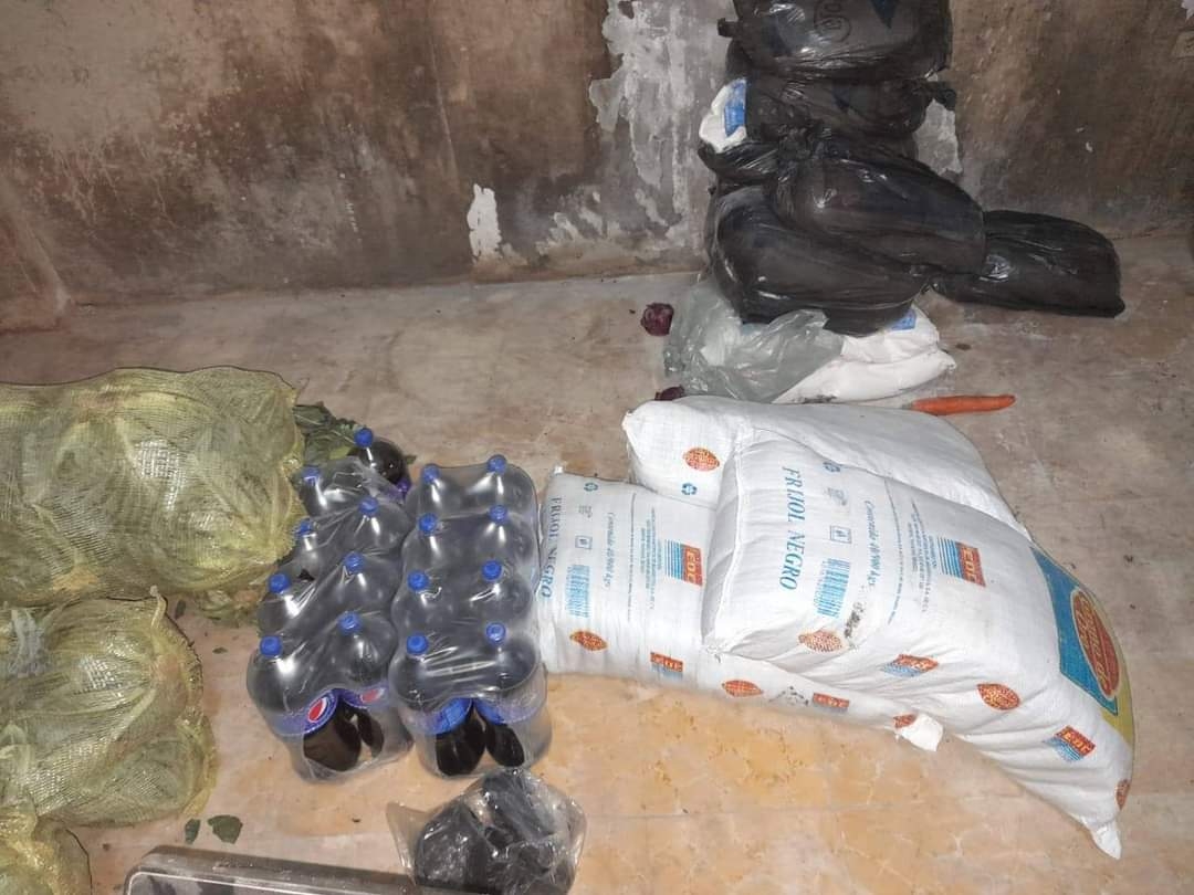 Los productos fueron confiscados por las autoridades Los productos fueron confiscados por las autoridades