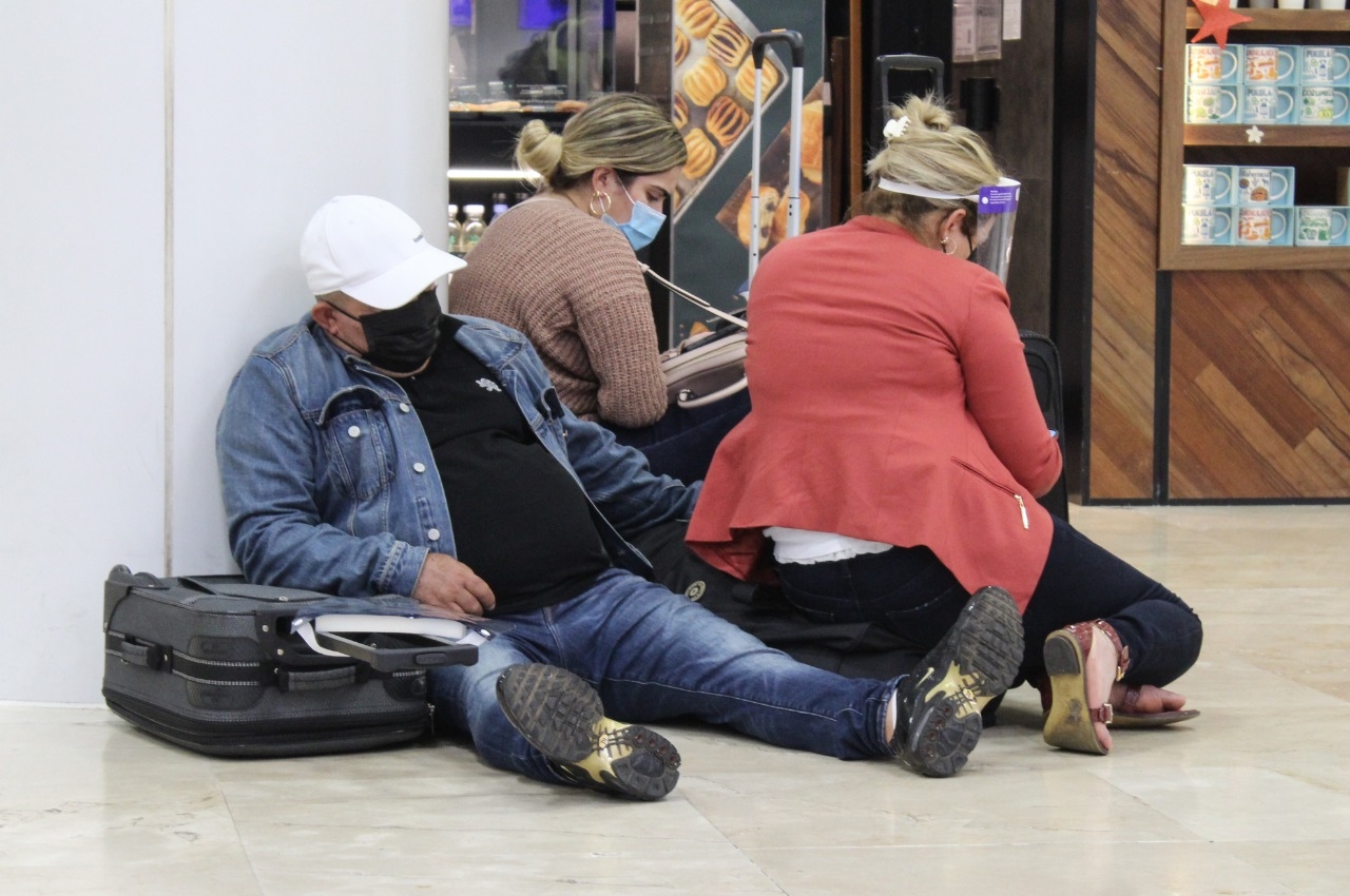 El Aeropuerto Internacional de Cancún acumula tres días sin superar las 400 operaciones