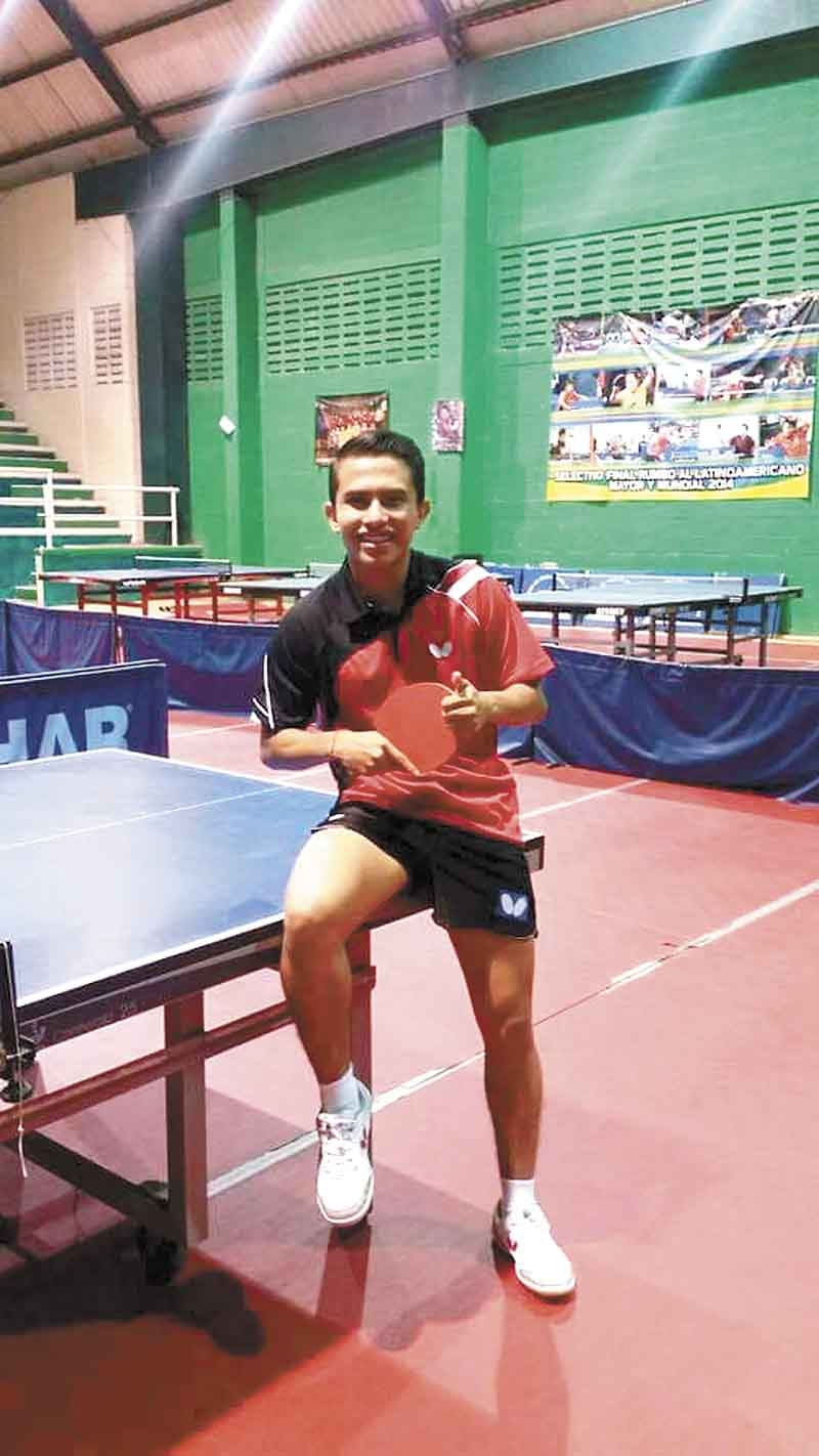Tenismesista yucateco listó para buscar su lugar en los Juegos Olímpicos
