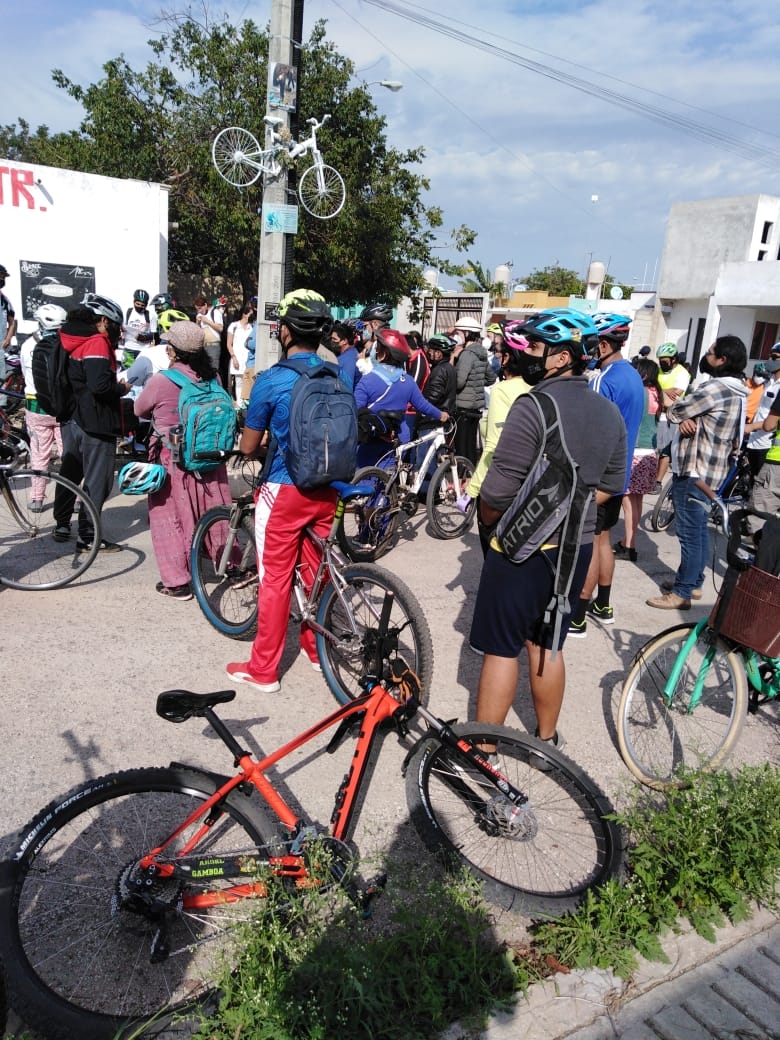 Con rodada y homenaje, despiden a ciclista fallecido en Ciudad Caucel Con rodada y homenaje, despiden a ciclista fallecido en Ciudad Caucel