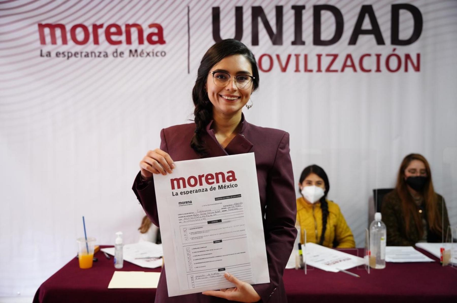 Paloma Aguilar trabajó en la campaña presidencial de AMLO