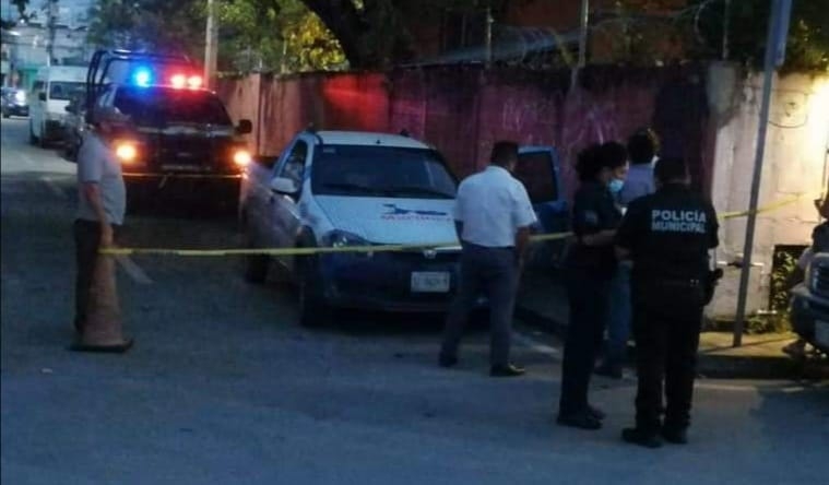 Las autoridades llegaron al lugar de los hechos