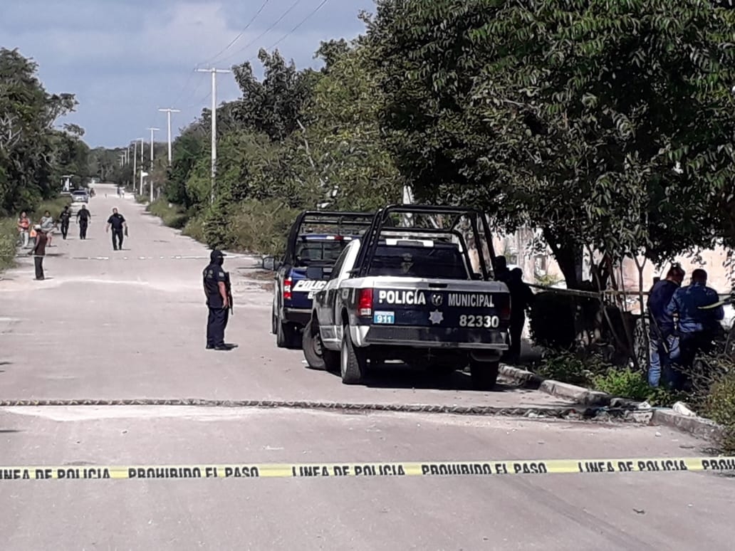 Hallan restos humanos en lote baldío de Puerto Aventuras