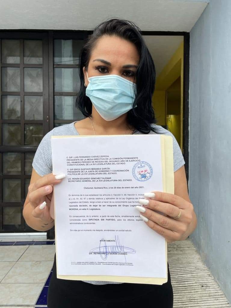 La diputada anunció su decisión este miércoles La diputada anunció su decisión este miércoles
