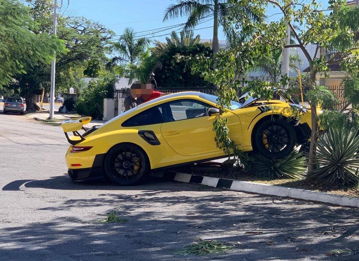 Sólo se reportaron daños materiales por este percance