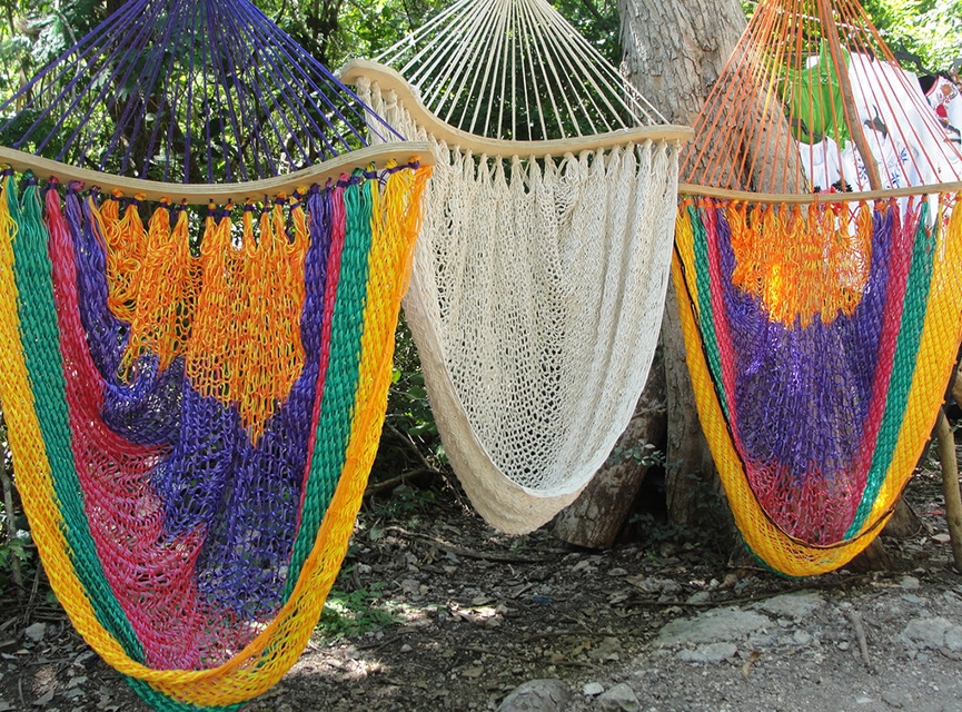 Las hamacas campechanas son una de las artesanías más vendidas.