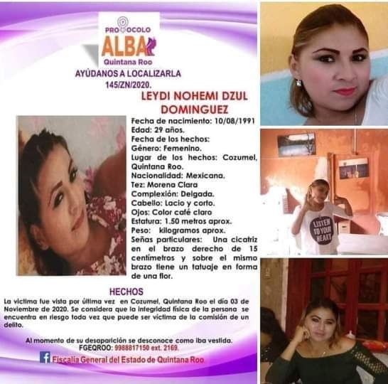 La mujer está desaparecida desde noviembre de 2020 La mujer está desaparecida desde noviembre de 2020