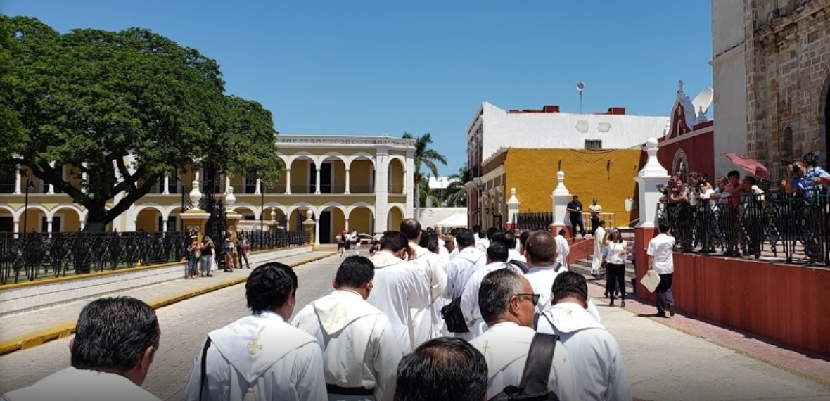 Este es el primer miembro de la iglesia católica de Campeche qué pierde la vida a causa del COVID-19. 