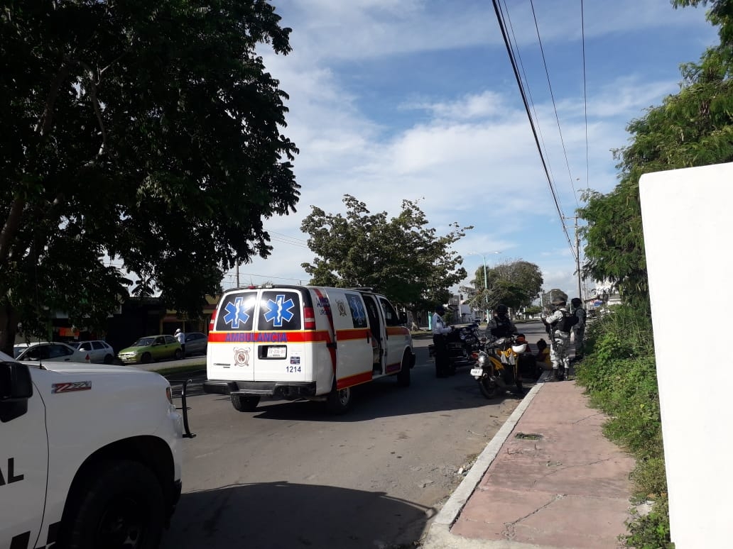Por salvar un animalito, terminó accidentándose Por salvar un animalito, terminó accidentándose