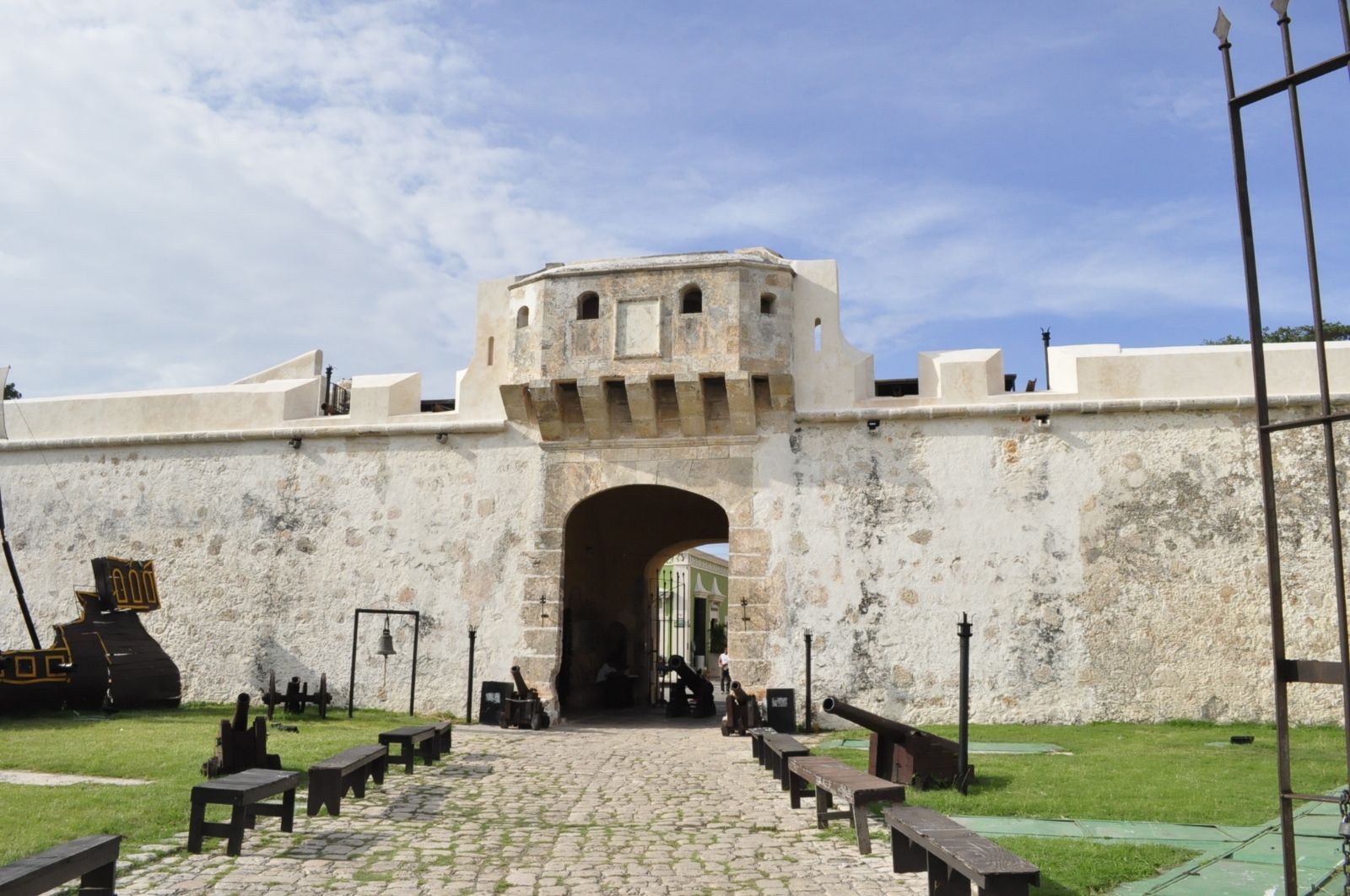 Las puertas de Campeche, un atractivo de la ciudad amurallada