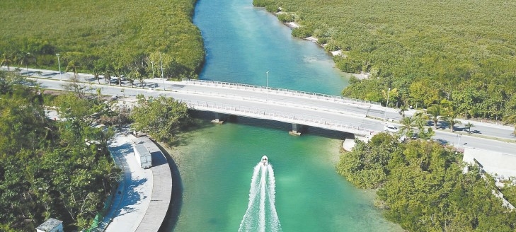 Puente Calinda, Nizuc y Caleta no han tenido mantenimiento desde 2014