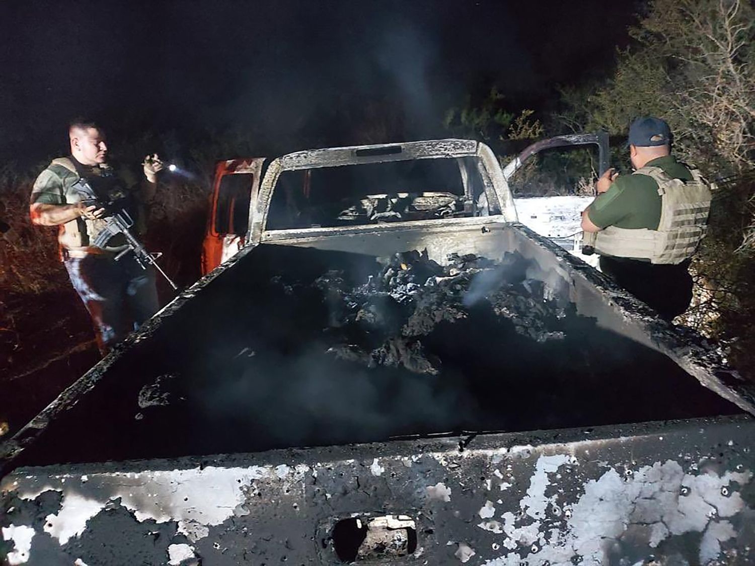 Ejército halla 19 cuerpos calcinados en Tamaulipas