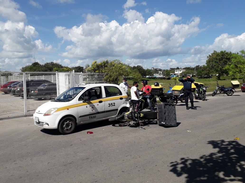 No hubo lesionados pero sí daños materiales
