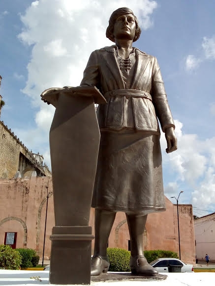 Elvia organizó la primera Liga Feminista Campesina