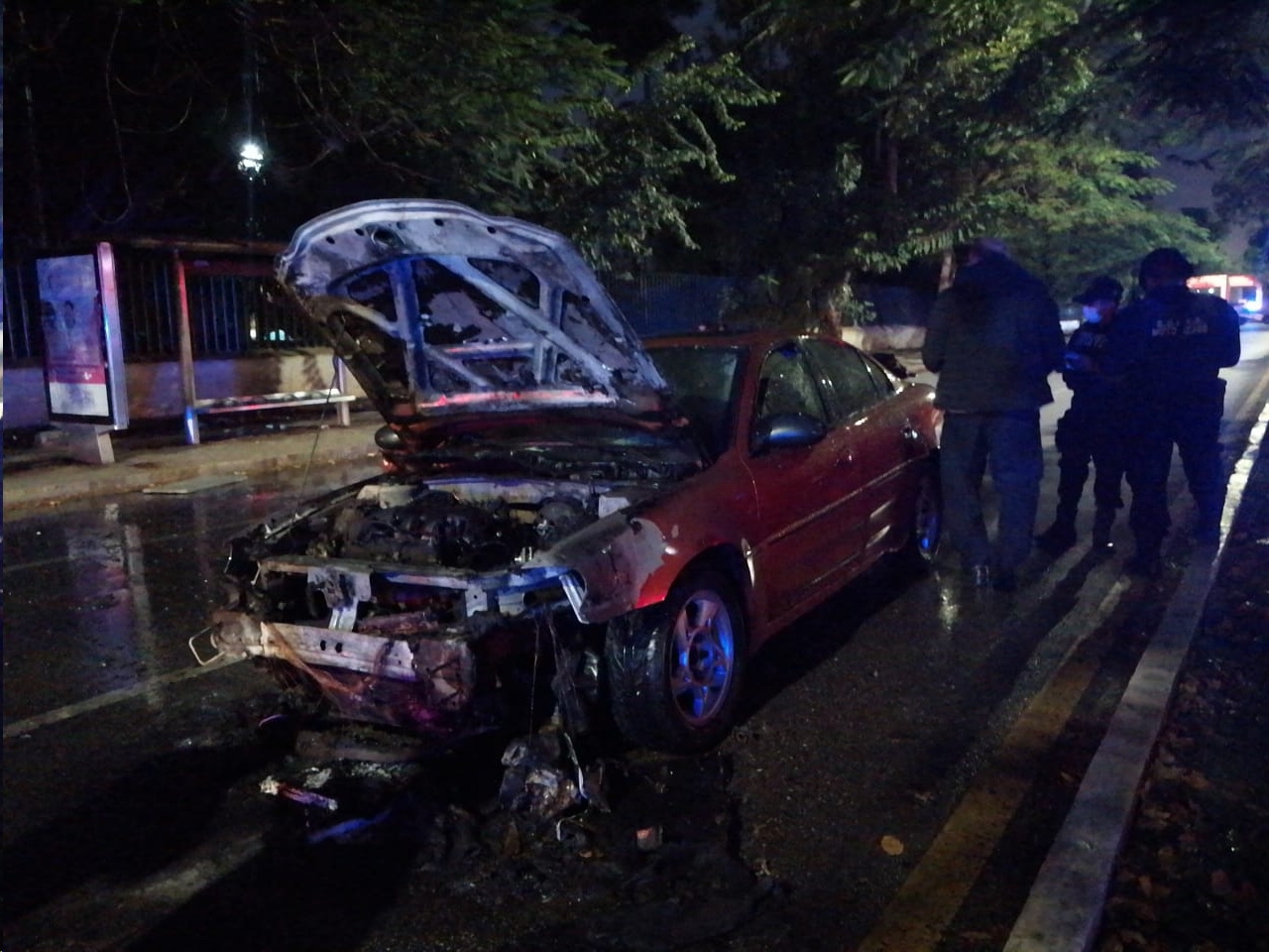 El coche fue pérdida total El coche fue pérdida total