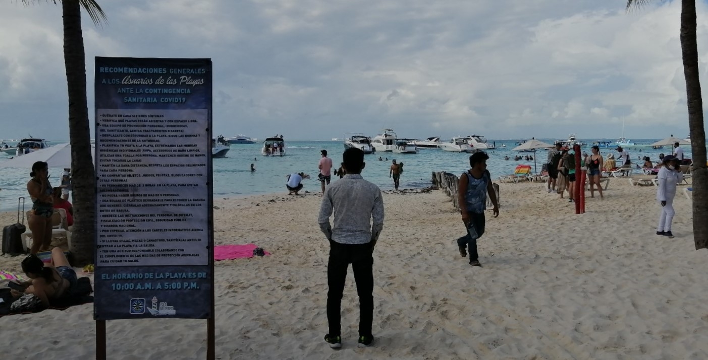 Playa Norte ya registró accidentes con turistas y embarcaciones Playa Norte ya registró accidentes con turistas y embarcaciones