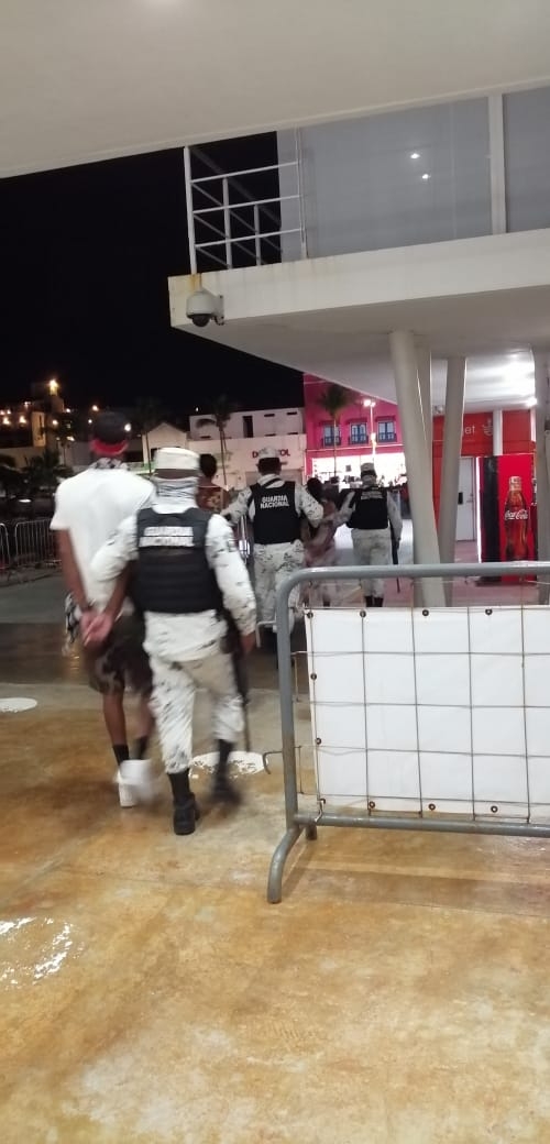 Fueron remitidos a la Fiscalía de Quintana Roo