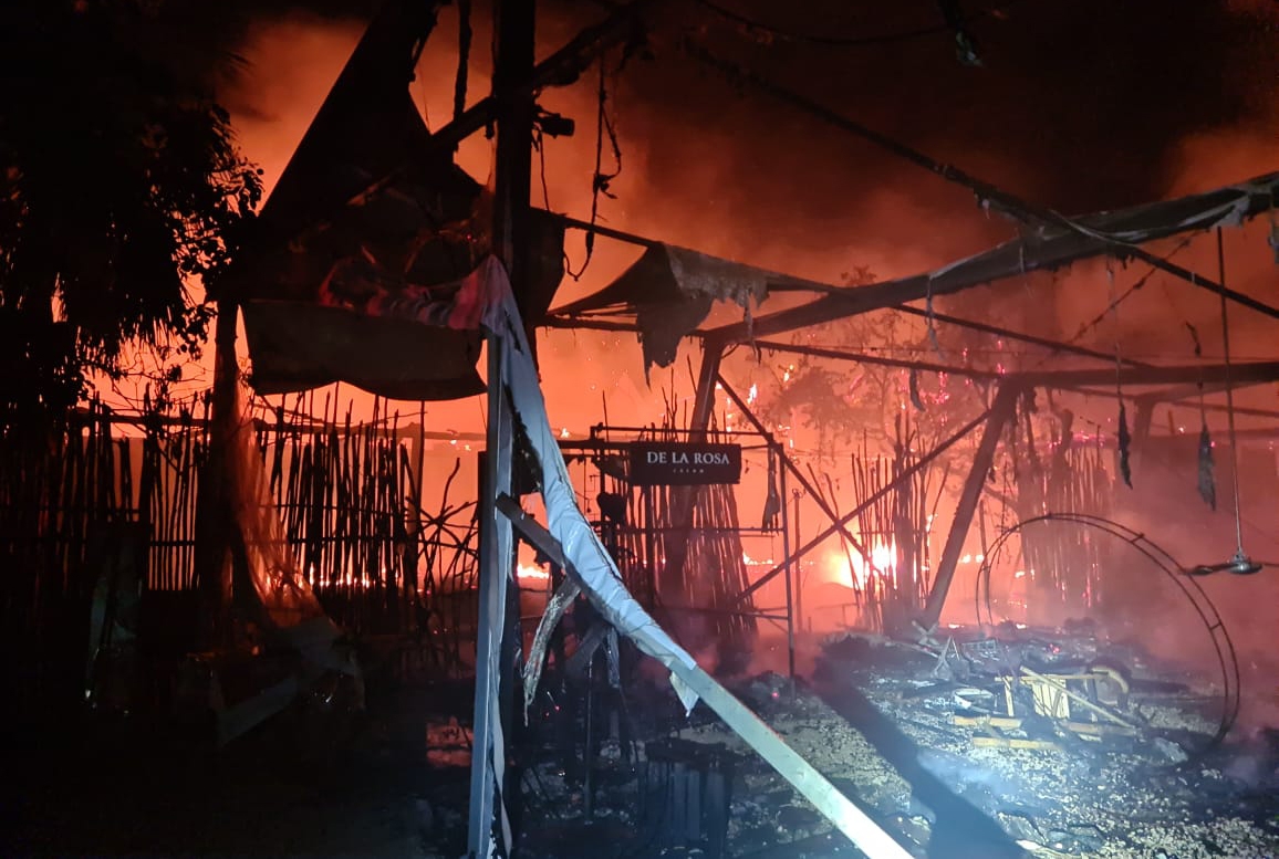 El incendio del miércoles arrasó con todo a su paso El incendio del miércoles arrasó con todo a su paso