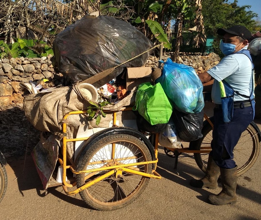 Los ecocolectores no se dan abasto para atender el tema de la basura