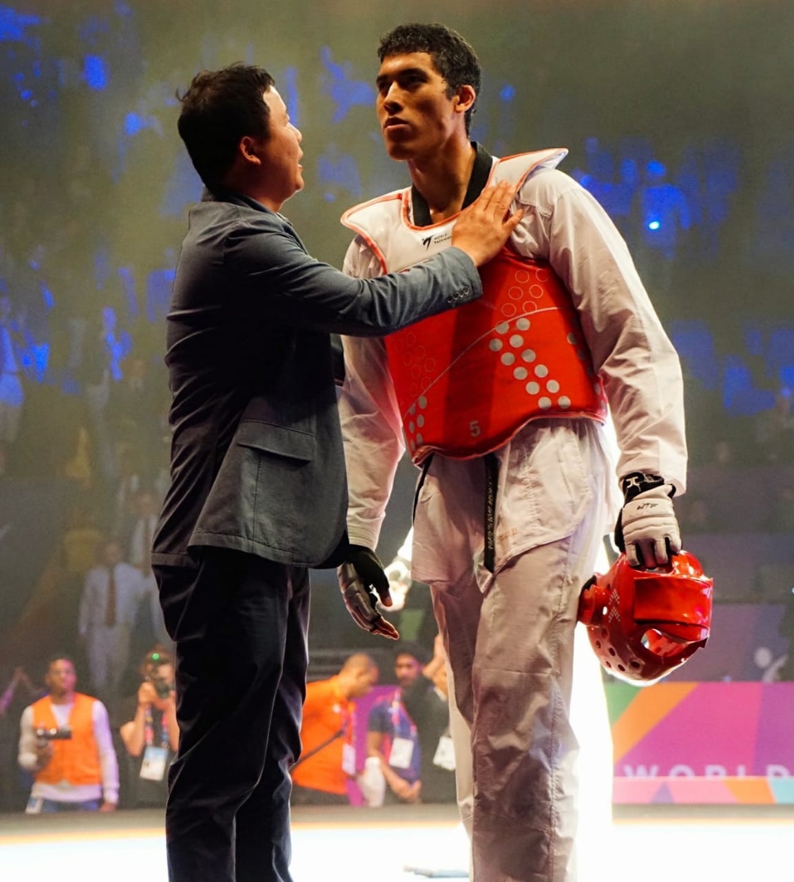 El taekwandoín está en entrenamientos previos