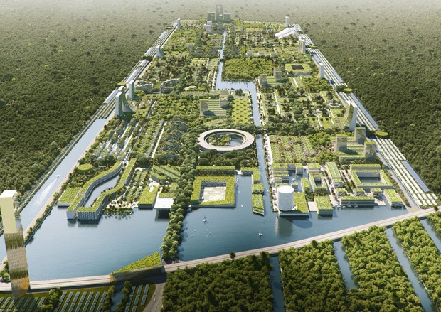 Este proyecto urbanístico está comisionado por el Grupo Karim's y se divide en 5 sectores que se enfocan en la innovación y en la sustentabilidad