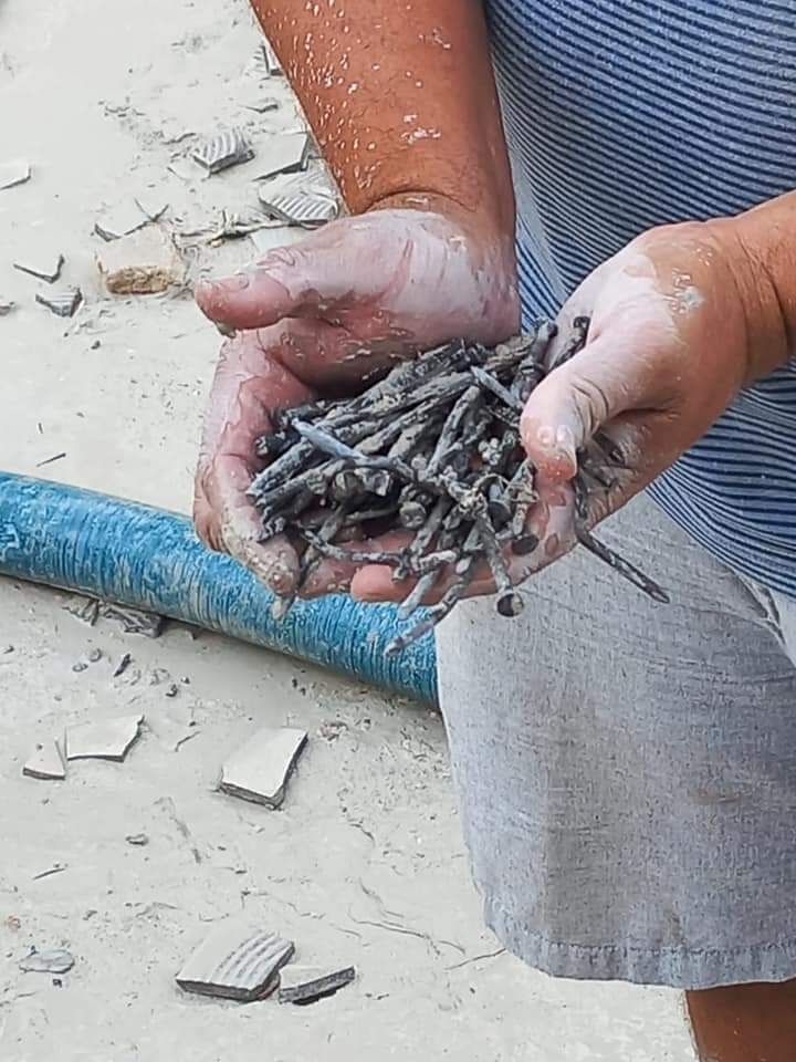 Comité de Saneamiento de Holbox pide a quienes aportan escombros que les quiten objetos peligrosos