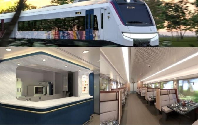El Tren Maya está inspirado en el jaguar y contará con tres tipos de vagones