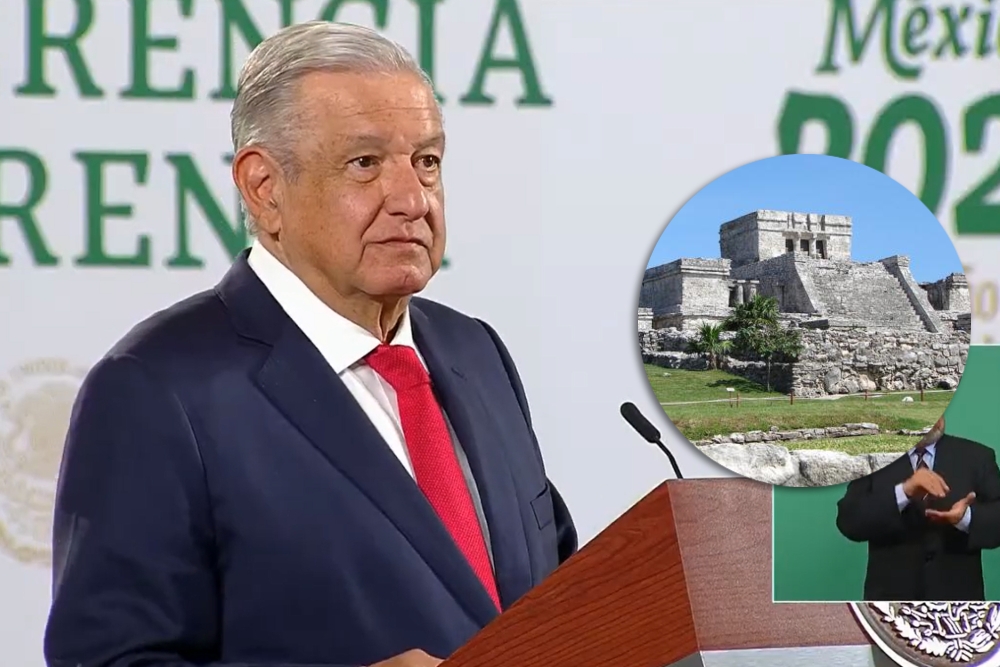 AMLO declaró que se busca cuidar al medio ambiente y crear un espacio de recreación natural en Tulum