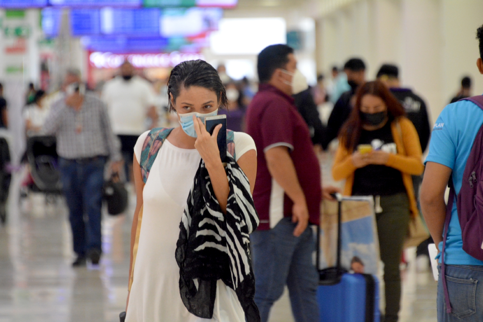 Aerolíneas como American Airlines, JetBlue y Wingo tienen vuelos programados en el Aeropuerto Internacional de Cancún Aerolíneas como American Airlines, JetBlue y Wingo tienen vuelos programados en el Aeropuerto Internacional de Cancún