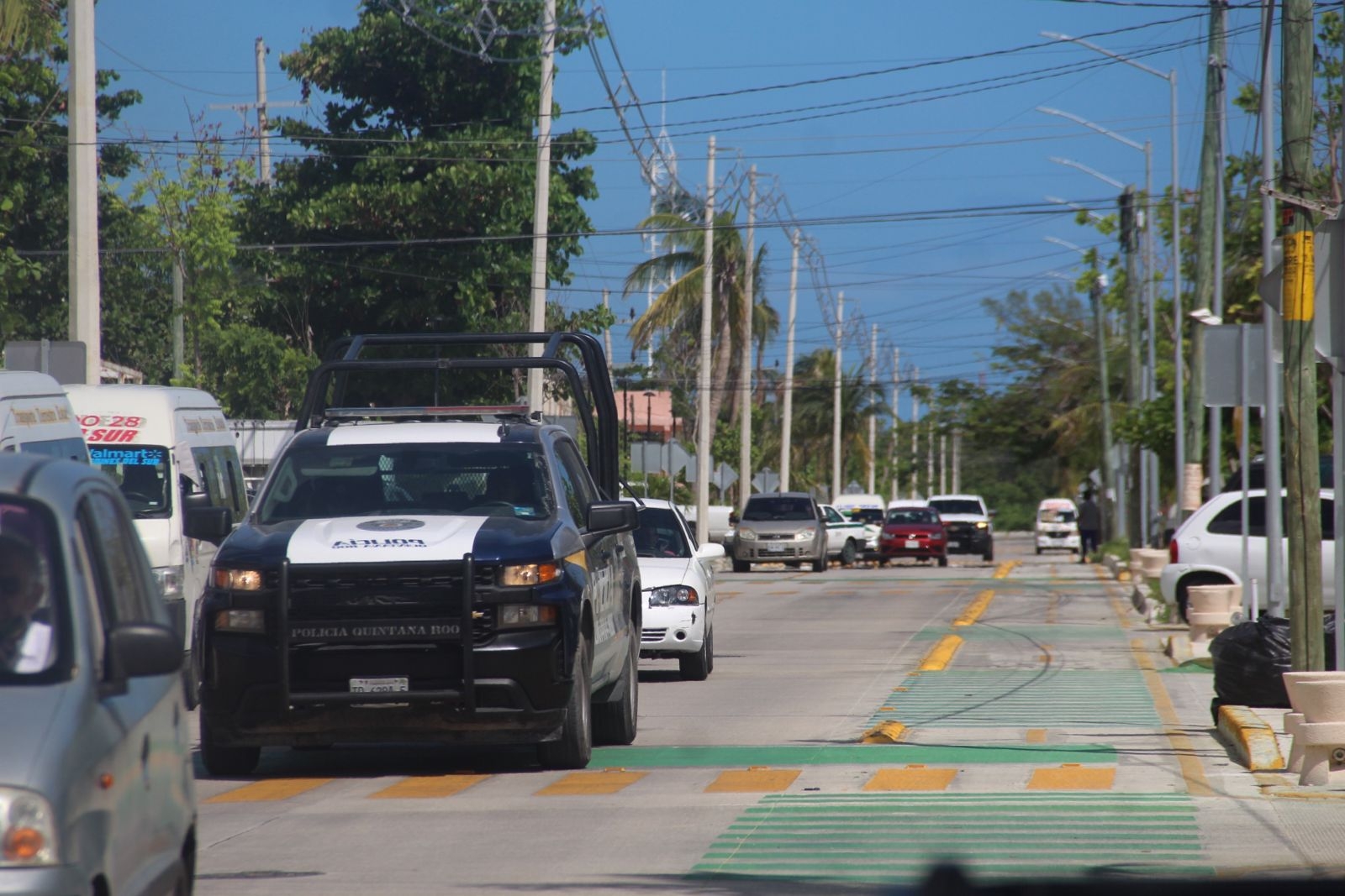 La Policía Quintana Roo patrulló las zonas aledañas a la terminal Marítima de Puerto Juárez tras el reporte de secuestro La Policía Quintana Roo patrulló las zonas aledañas a la terminal Marítima de Puerto Juárez tras el reporte de secuestro