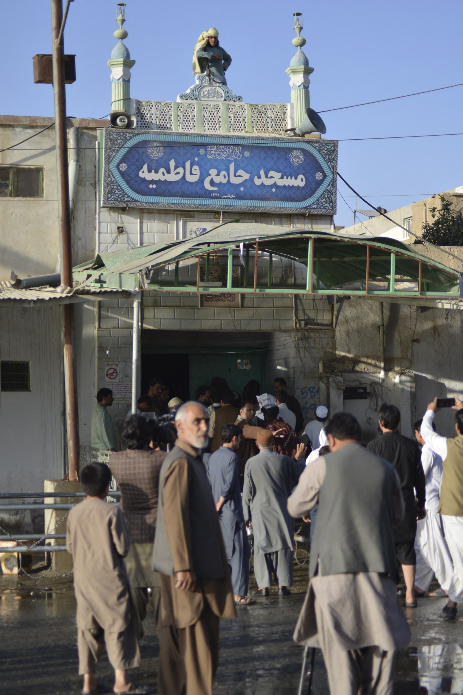 El grupo Estado Islámico del Khorasan (EI-K), que perpetró un atentado similar hace una semana en Kunduz El grupo Estado Islámico del Khorasan (EI-K), que perpetró un atentado similar hace una semana en Kunduz