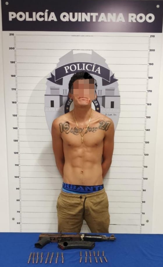 El sujeto fue trasladado a la Secretaría de Seguridad Pública, para realizar los trámites correspondientes El sujeto fue trasladado a la Secretaría de Seguridad Pública, para realizar los trámites correspondientes